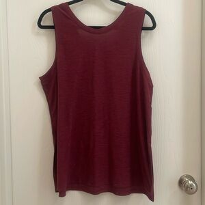 Old Navy Active Breathe ON Burgundy Tank Top (L)